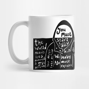 Its Time For Save Our Future Mug